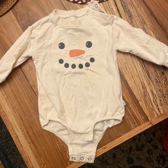 Little planet snow man sweatshirt 12 months - Picture 1 of 4